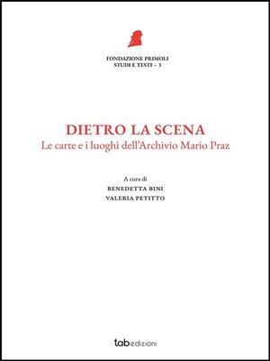 cover image of Dietro la scena